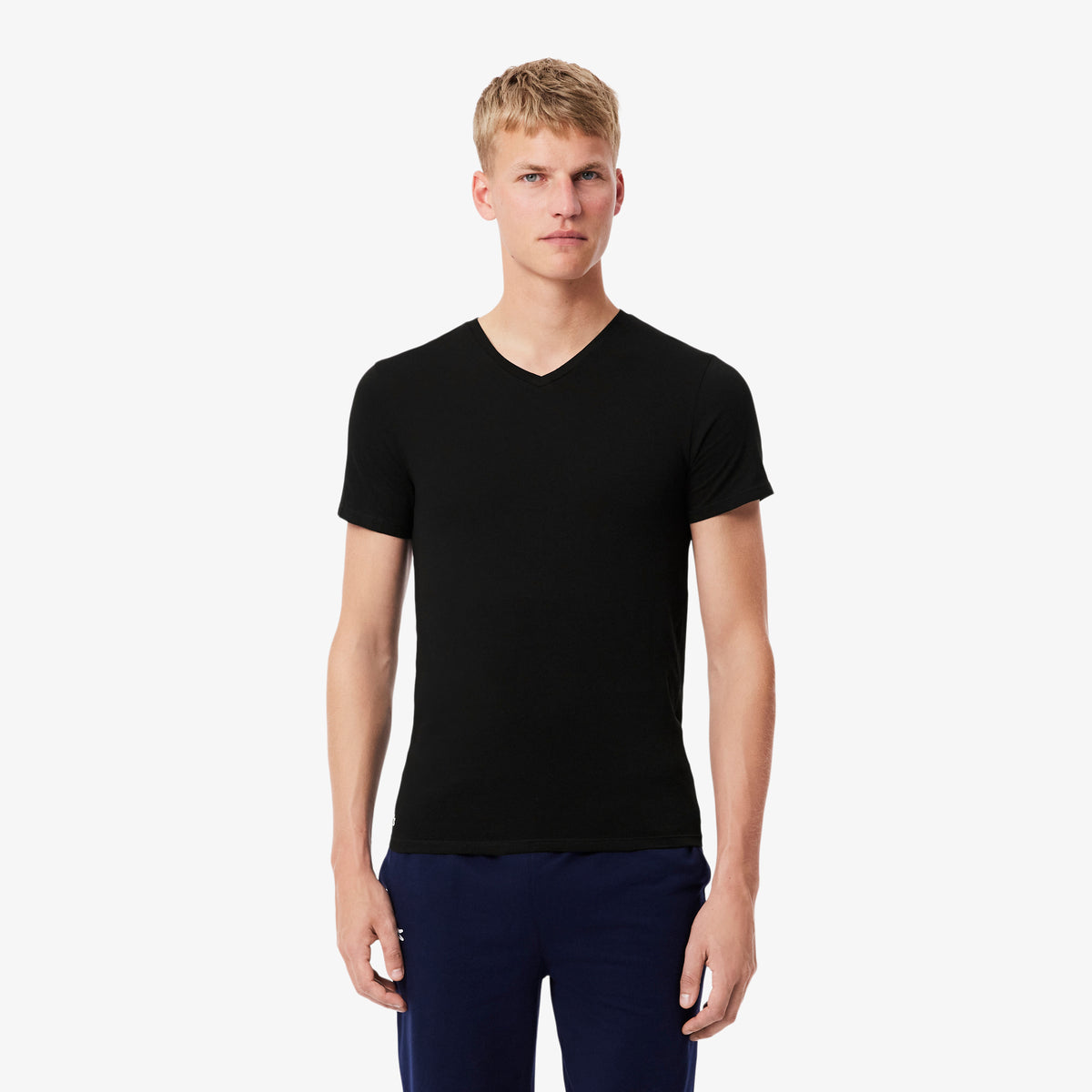 LAACOSTE Men's 3-Pack Slim Fit Undershirts