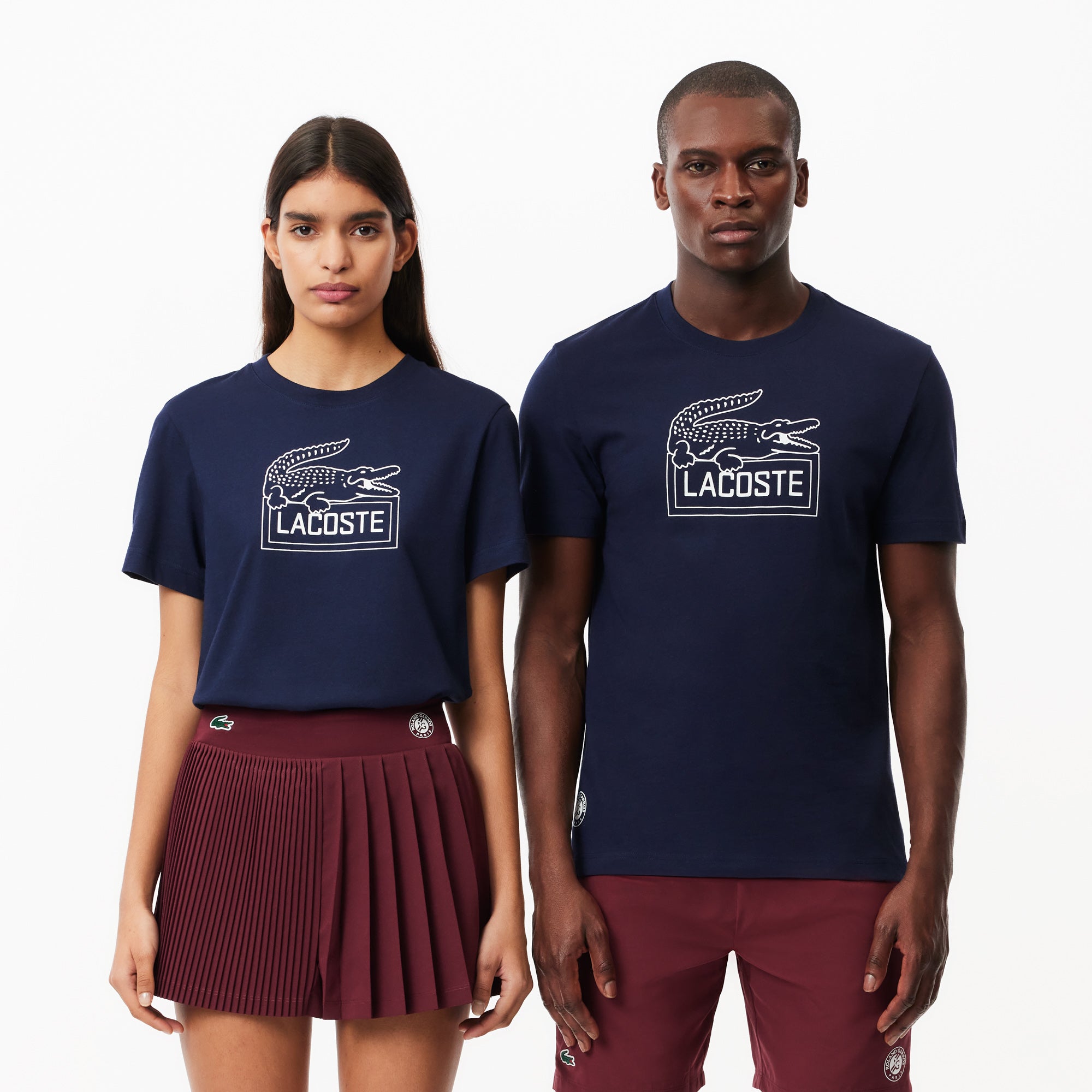 Lacoste couple polo shirts best sale