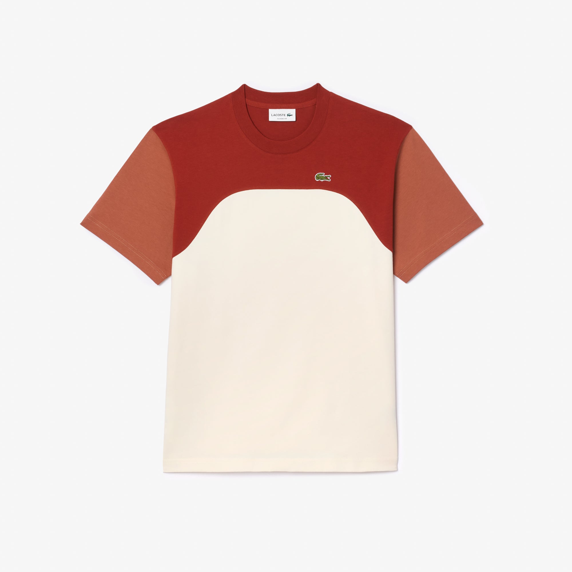 Lacoste Cotton Jersey Colour-block T-shirt