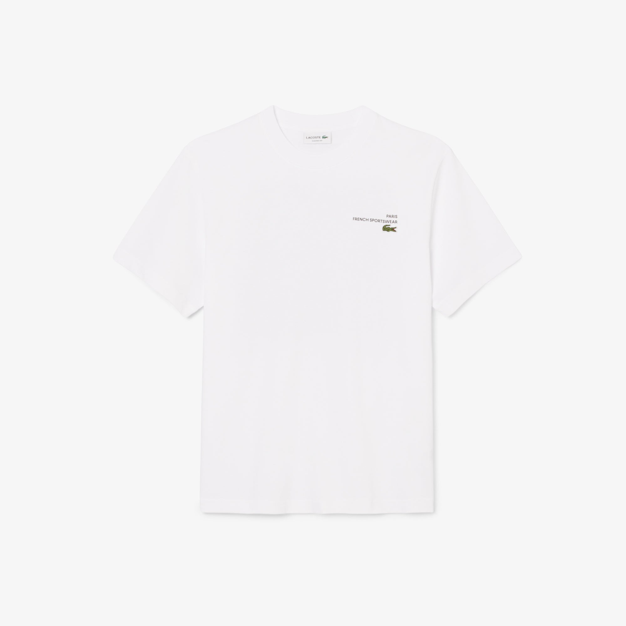 LACOSTE Print Motif Jersey T-shirt
