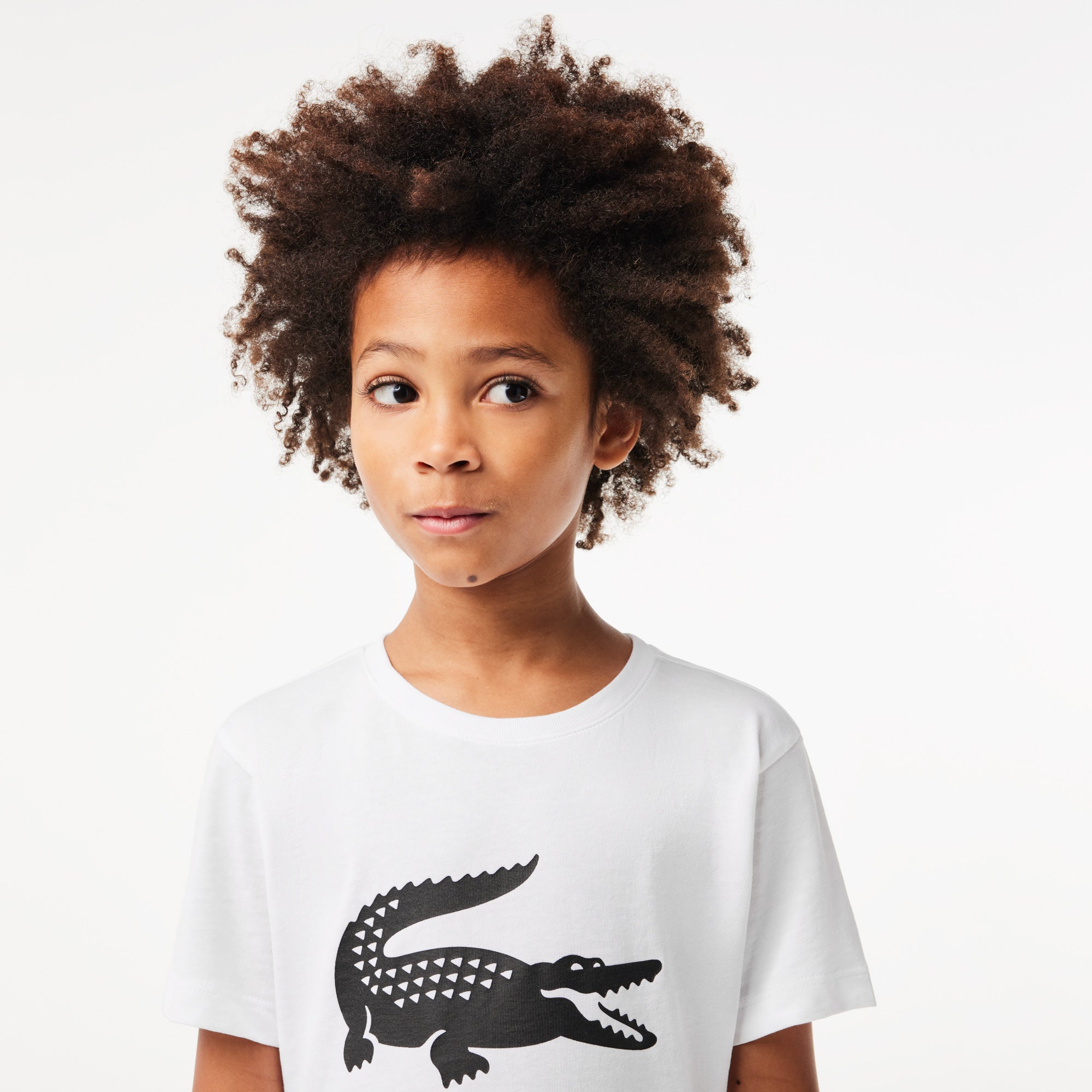 Lacoste Kid's Oversized Xxl Logo Tennis T-shirt