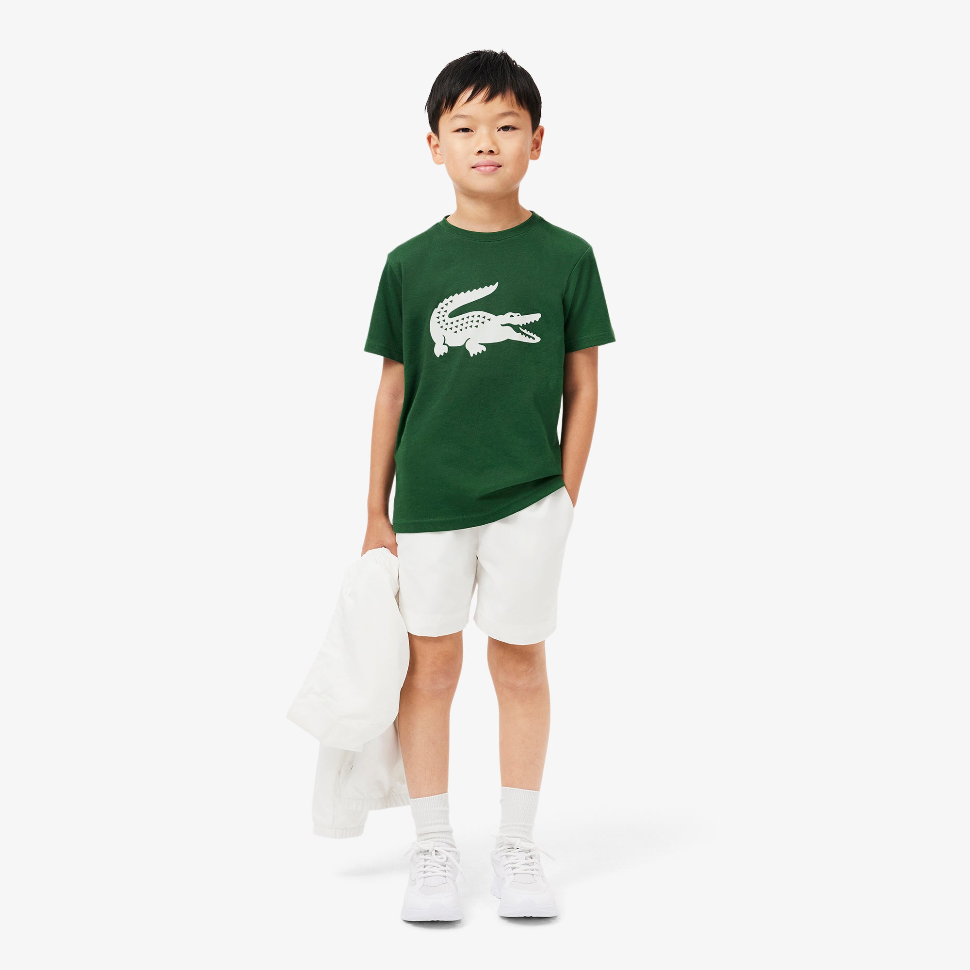 Lacoste Oversized Technical Cotton Tennis T-shirt
