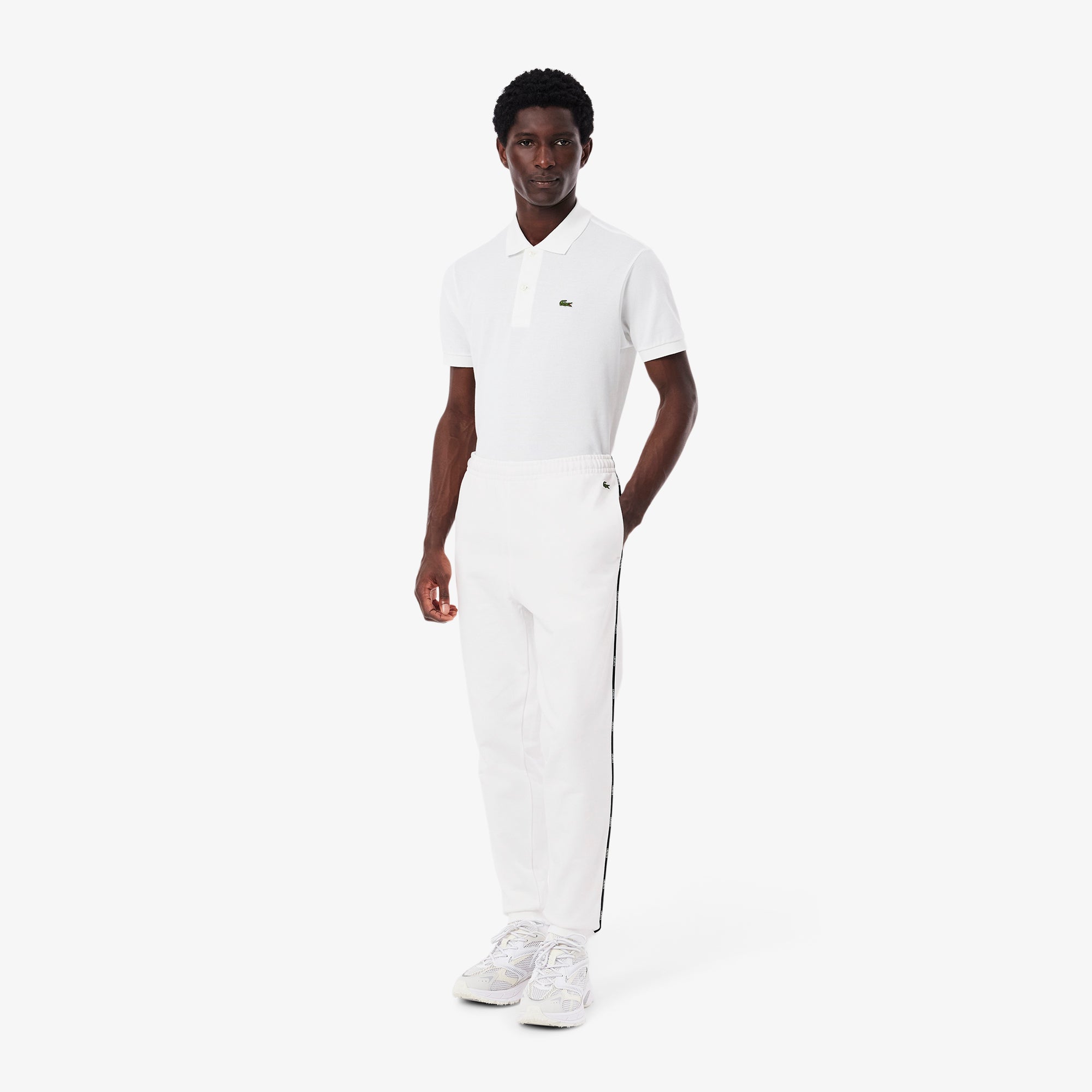 Lacoste Logo Trim Sweatpants
