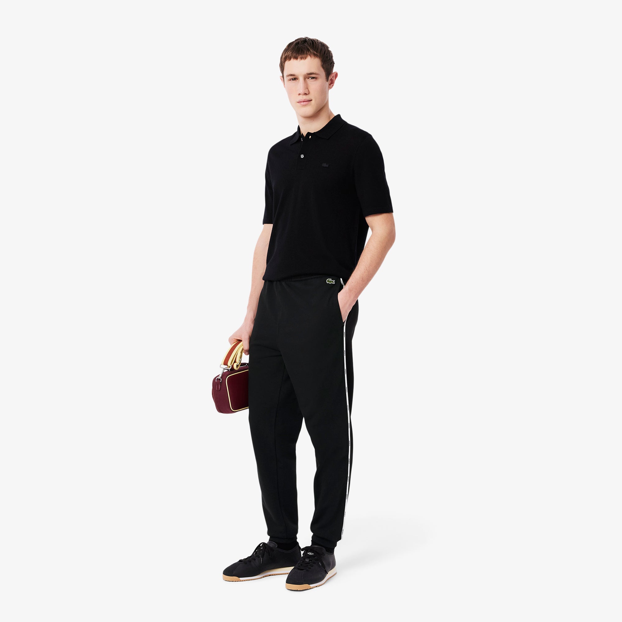 Lacoste Logo Trim Sweatpants