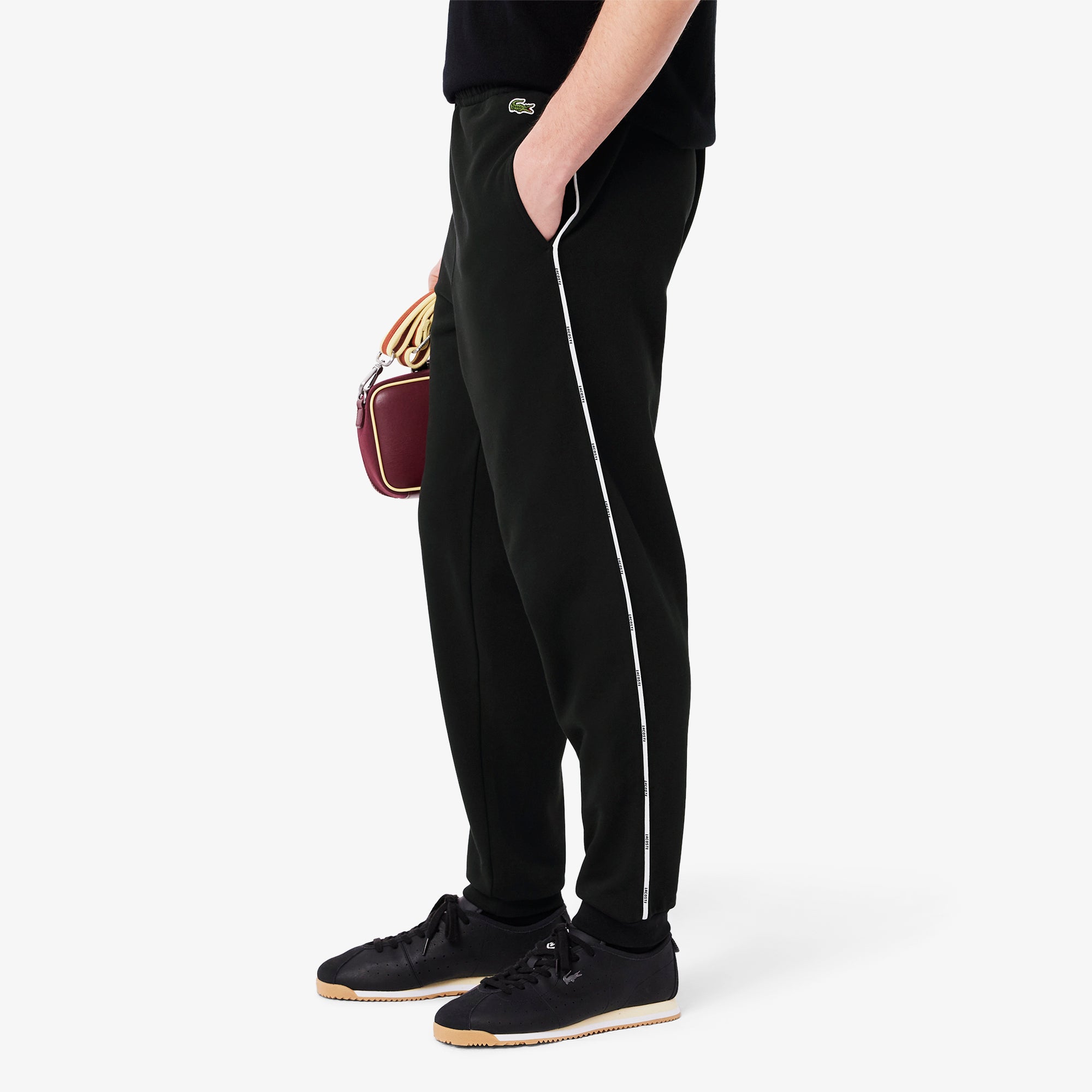 Lacoste Logo Trim Sweatpants