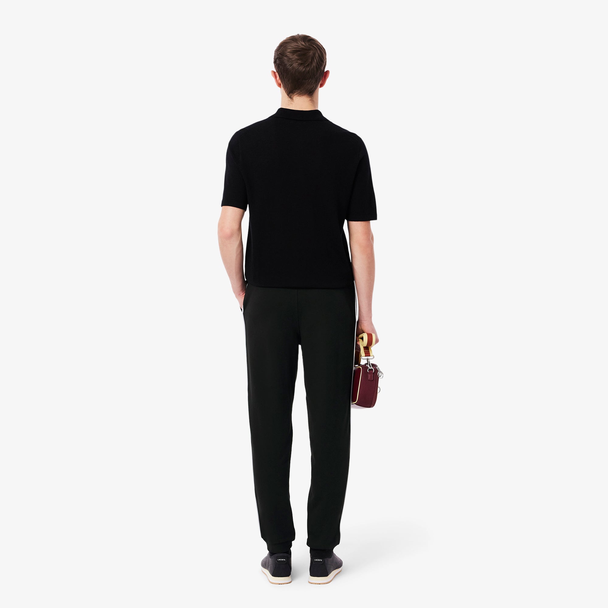 Lacoste Logo Trim Sweatpants