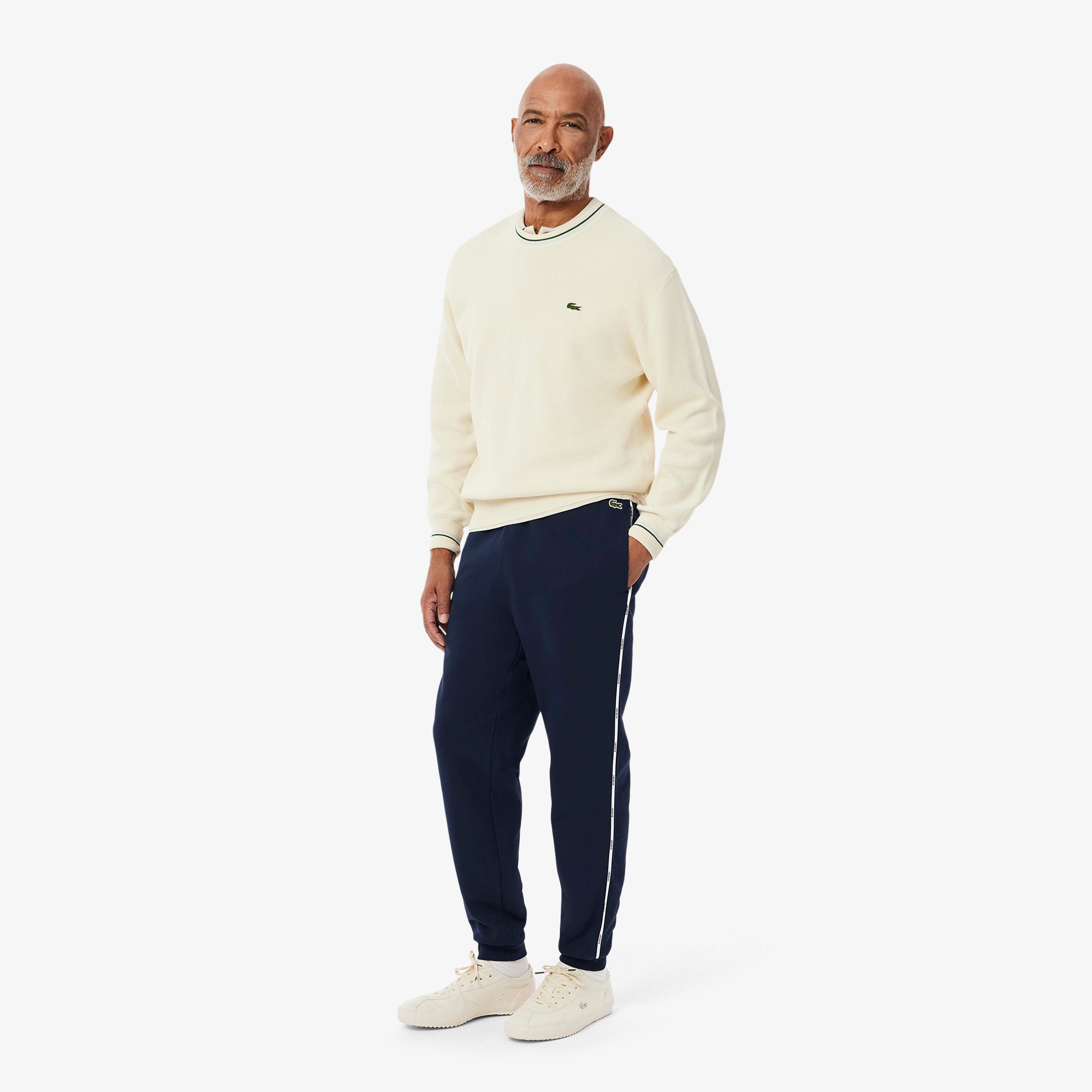 Lacoste Logo Trim Sweatpants