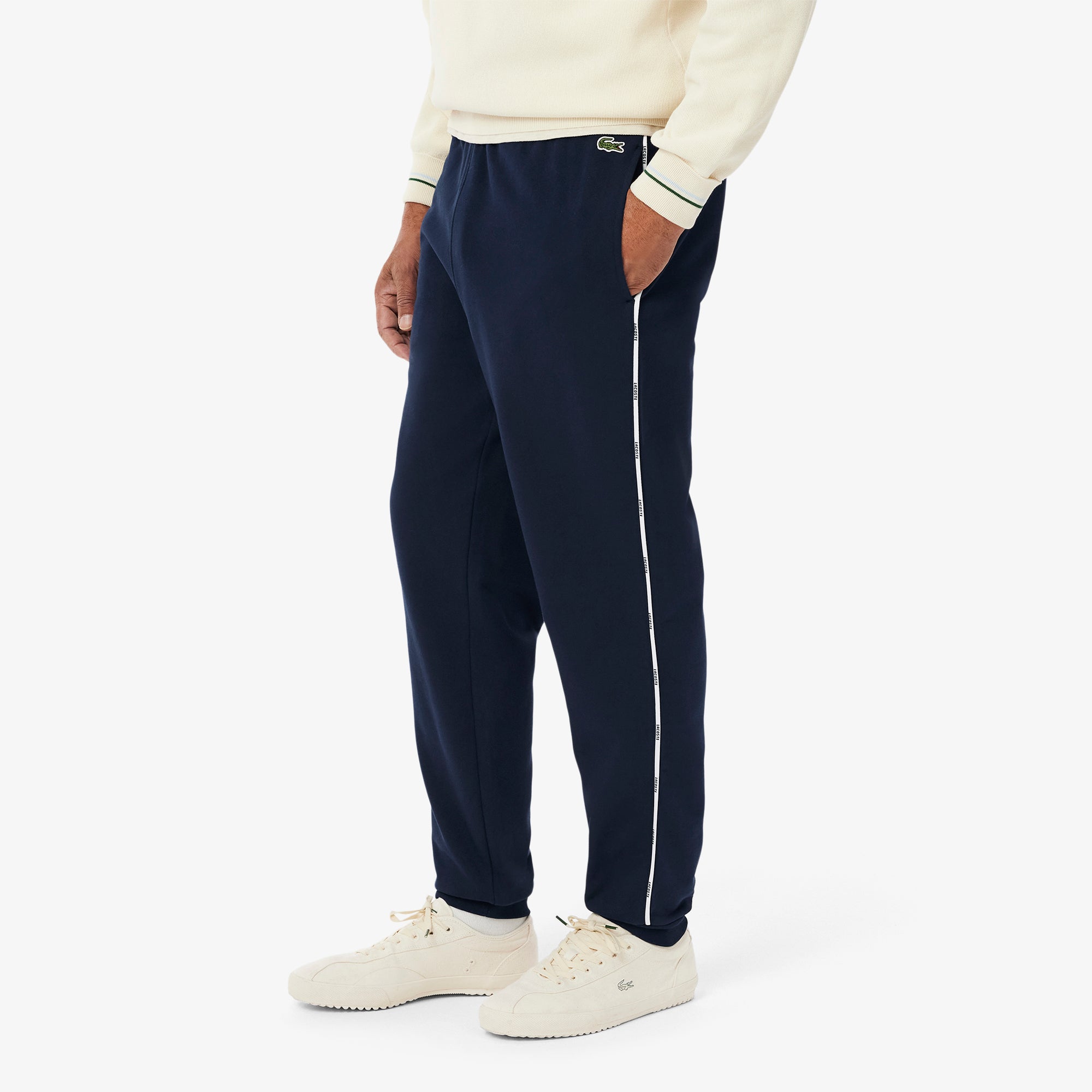Lacoste Logo Trim Sweatpants