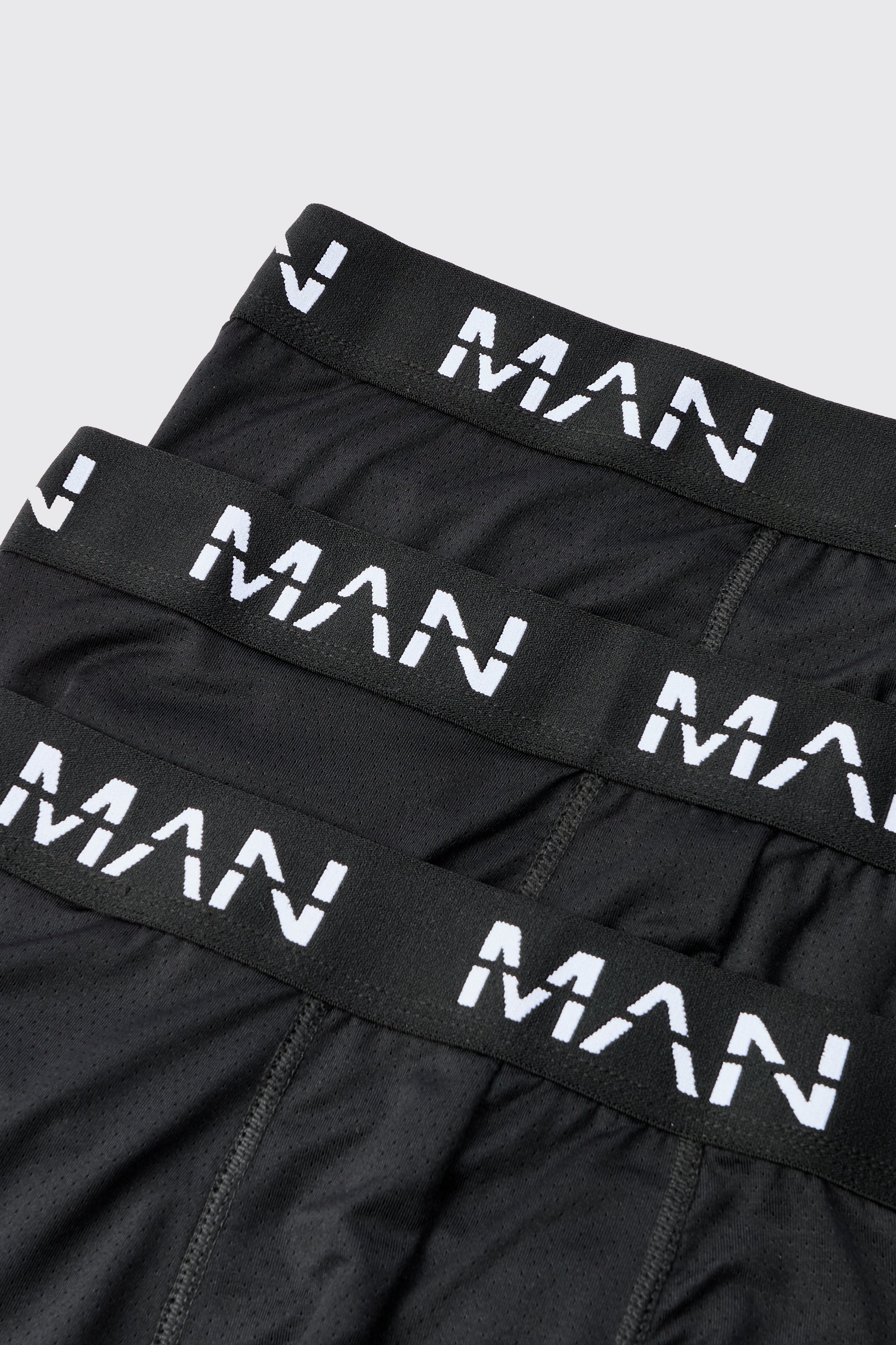 BOOHOOMAN Man Active Performance 3 Pack Boxer