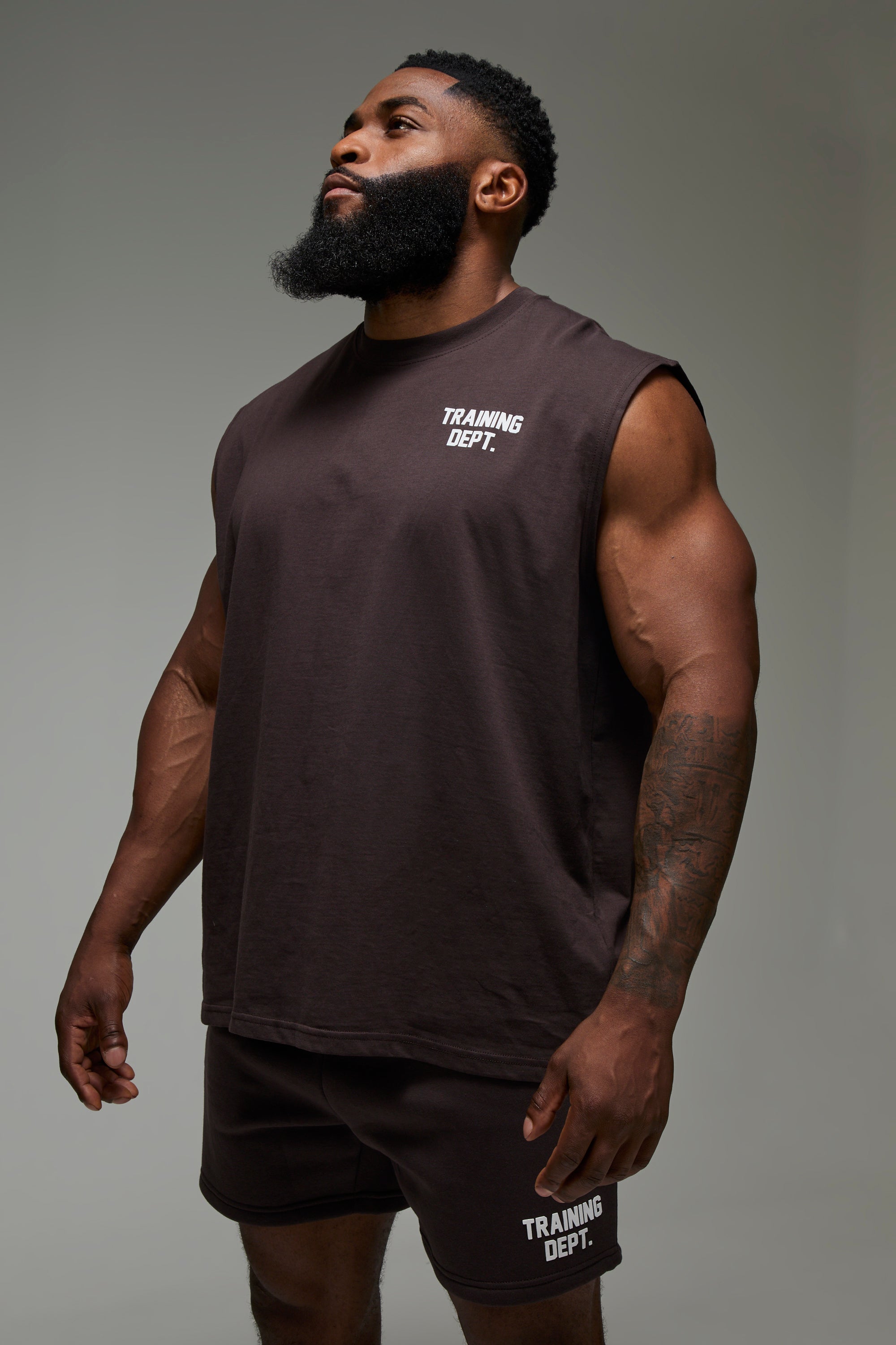 BOOHOOMAN Training Dept Oversized Tank
