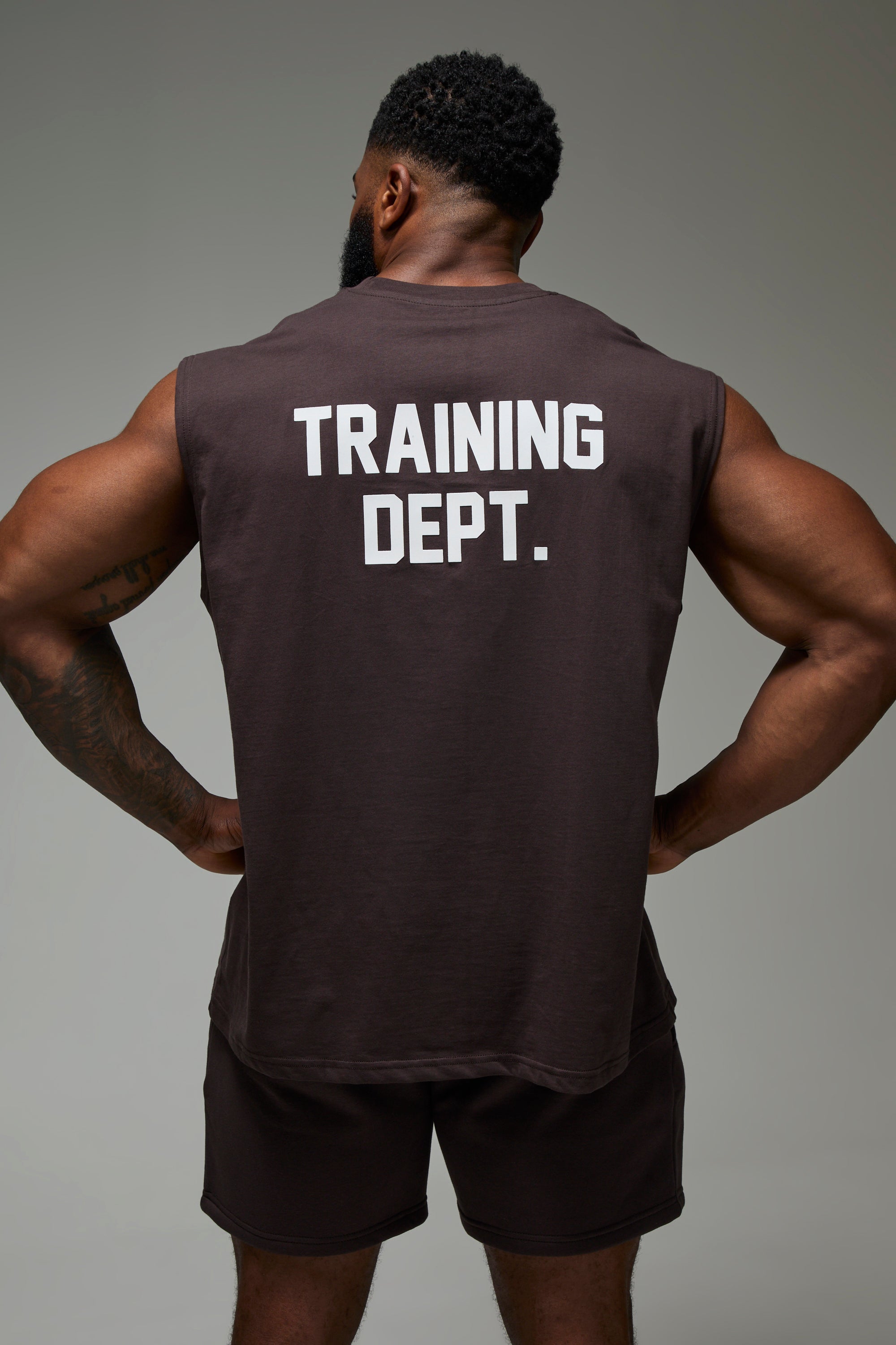 BOOHOOMAN Training Dept Oversized Tank