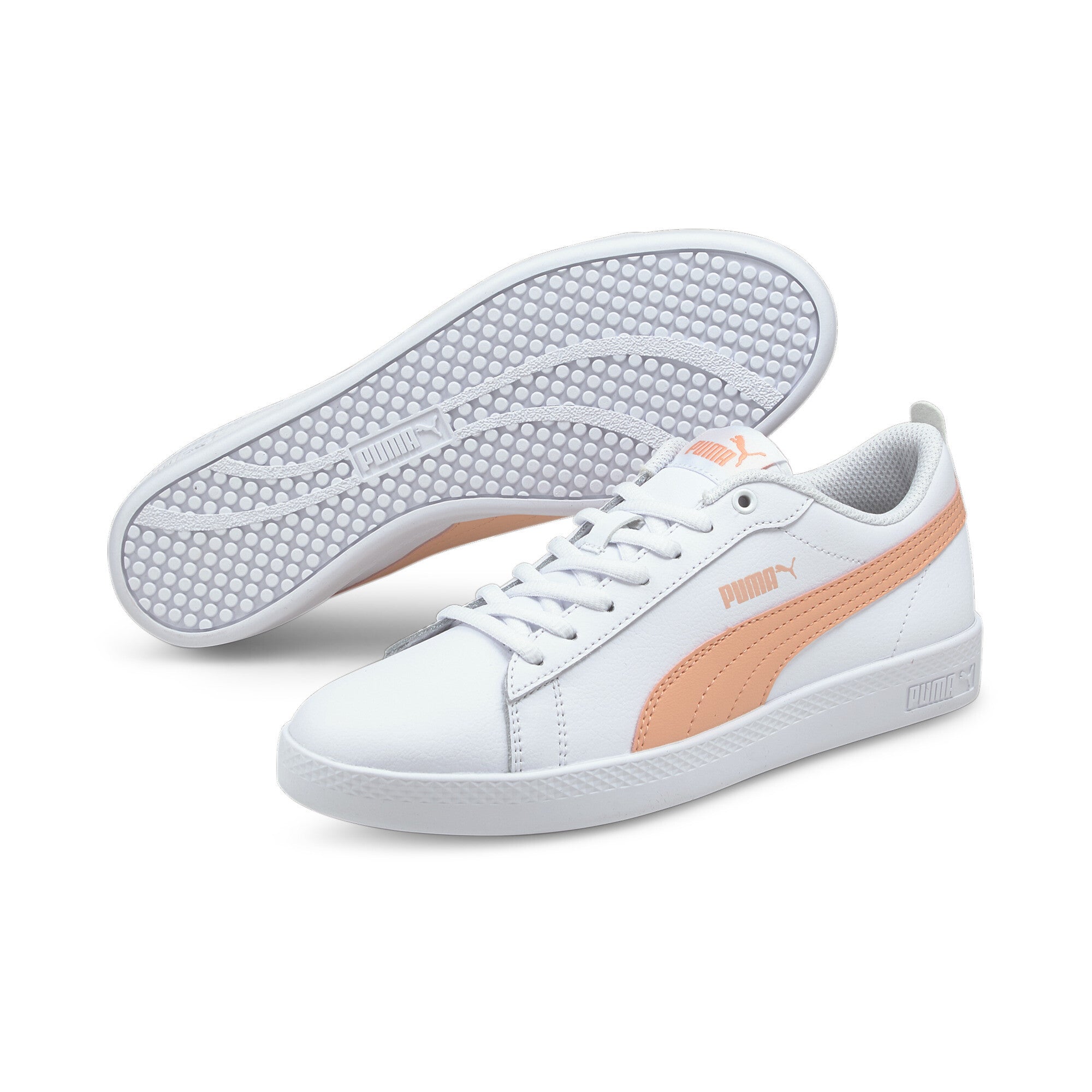 Puma Smash Womens v2 L - 5 / Puma White - PUMA Footwear THE MIX