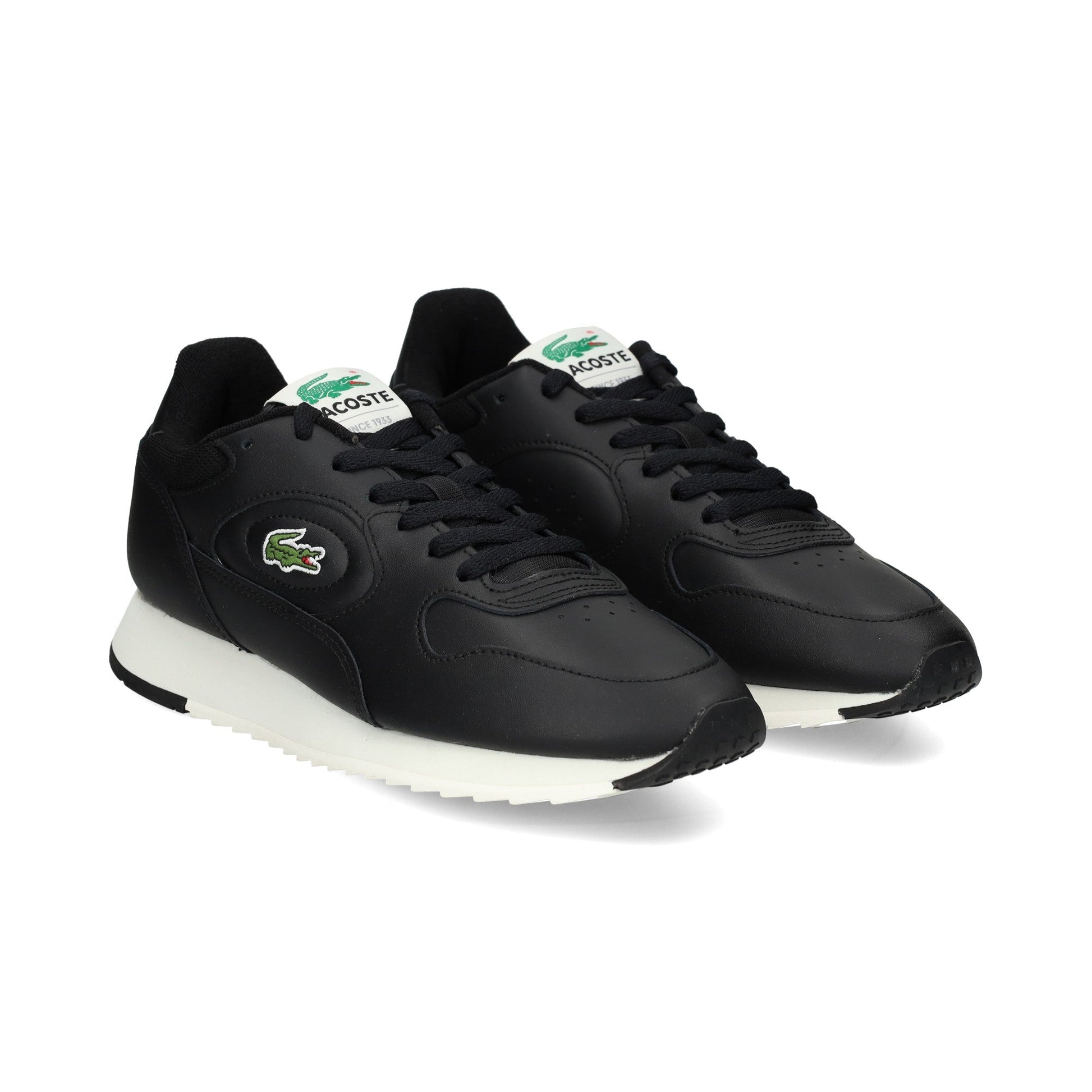 Lacoste Linetrack Leather Trainers - Lacoste Footwear THE MIX