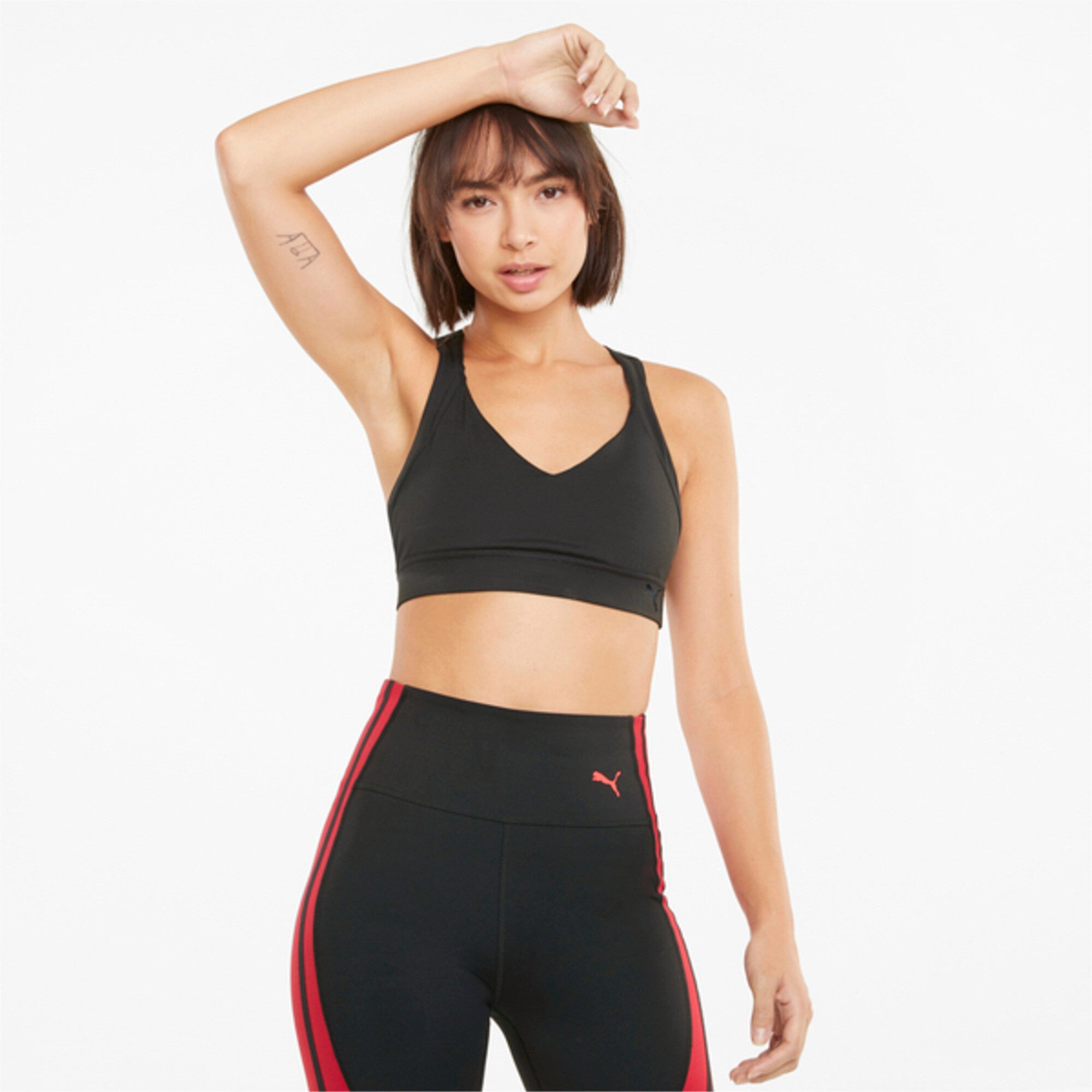 Mid Impact Own It Bra Puma Black