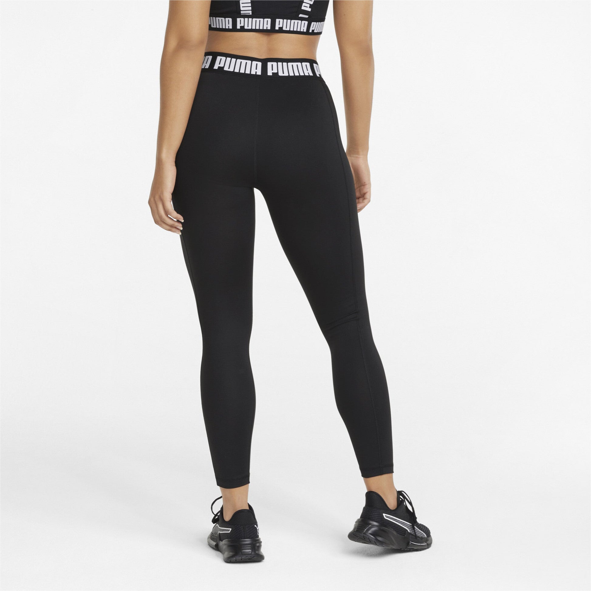 Train PUMA Strong High Waist Full Tight - M / Puma Black - PUMA Apparel THE MIX