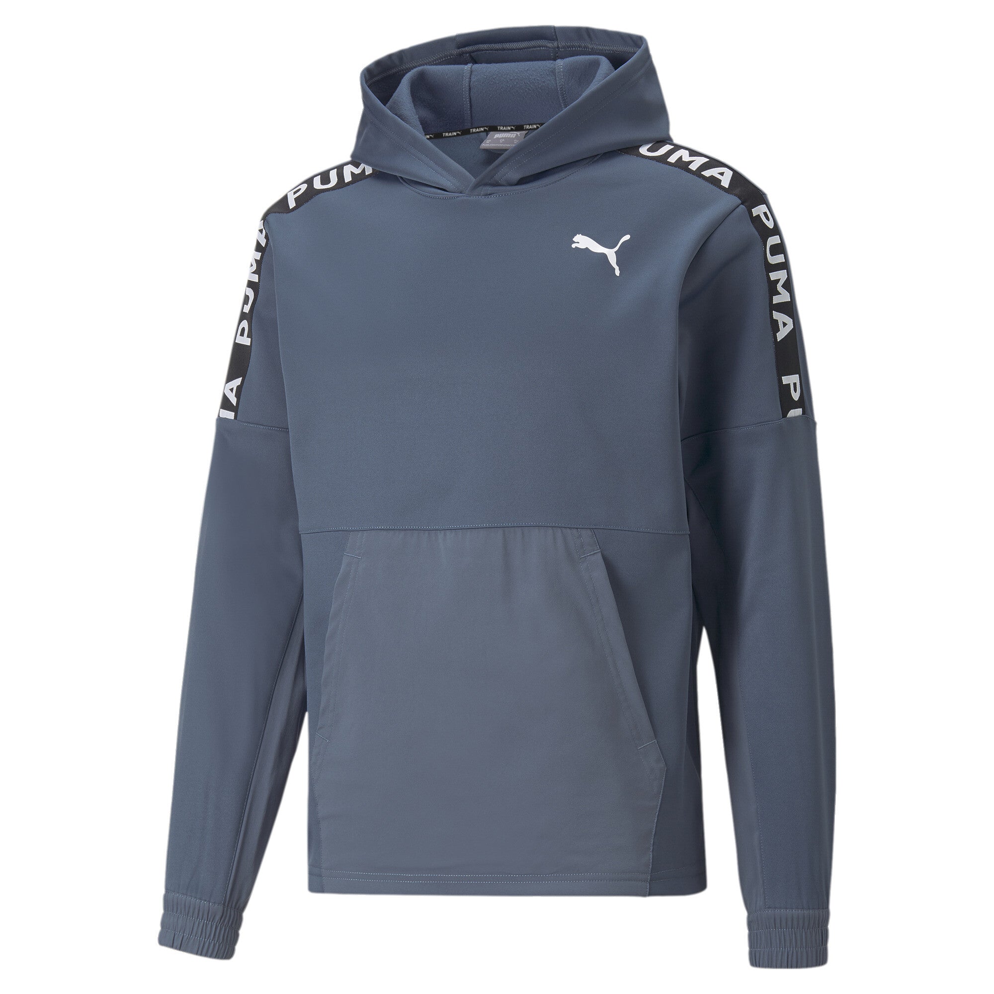 PUMA Fit Pwrfleece Hoodie - L / Evening Sky - PUMA Apparel THE MIX