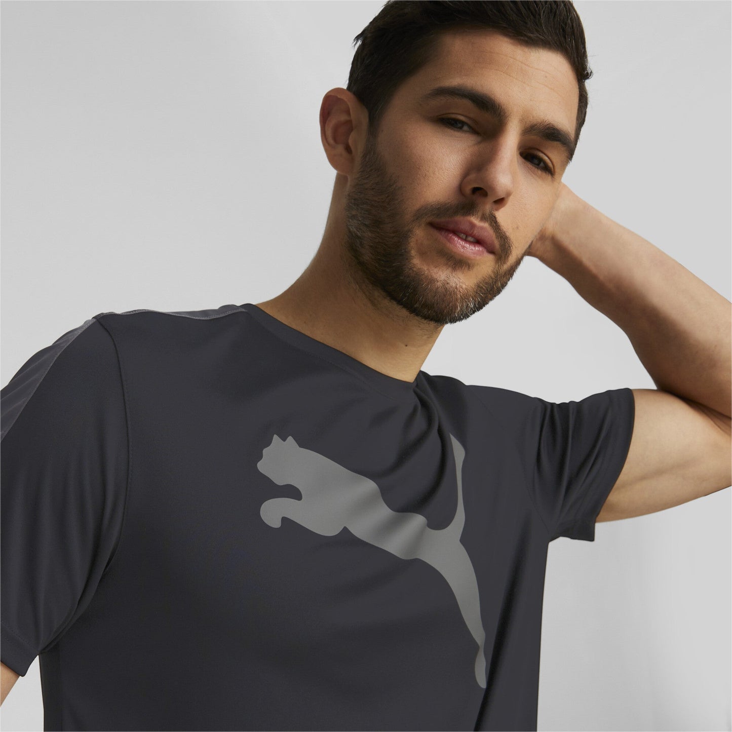 PUMA Fit Commercial Logo Tee