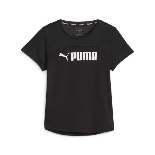 PUMA Fit Logo Ultrabreathe Tee - XS / Puma Black - PUMA Apparel THE MIX