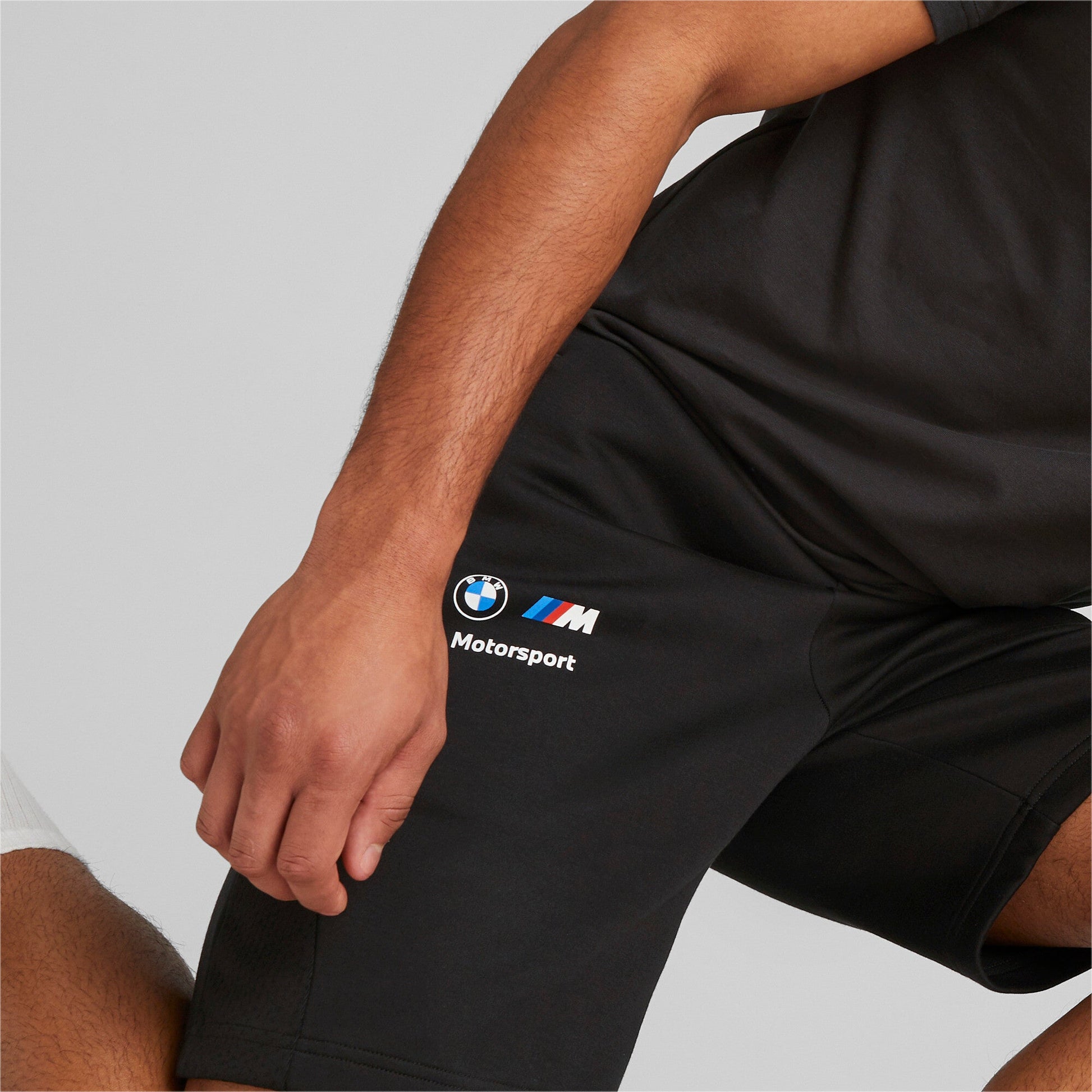 BMW MMS Sweat Shorts 8.6" - L / PUMA Black - PUMA Apparel THE MIX