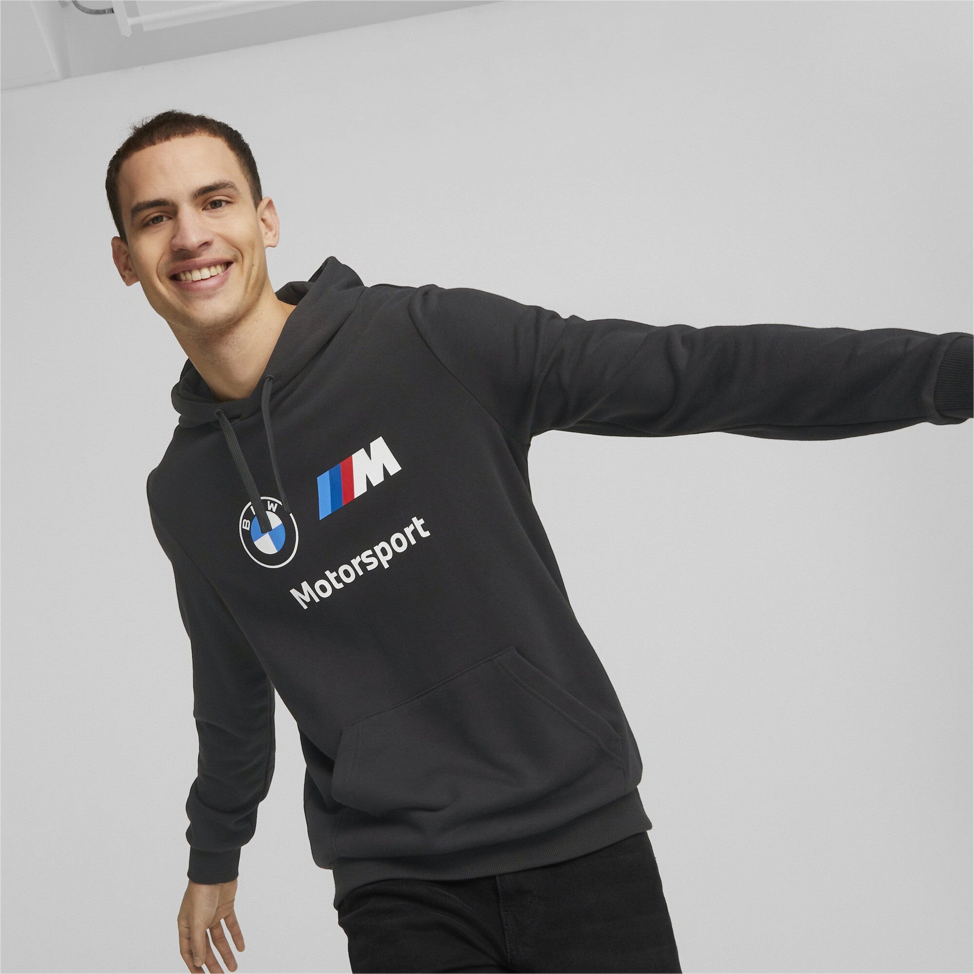 BMW MMS ESS FT Hoodie - M / Puma Black - PUMA Apparel THE MIX