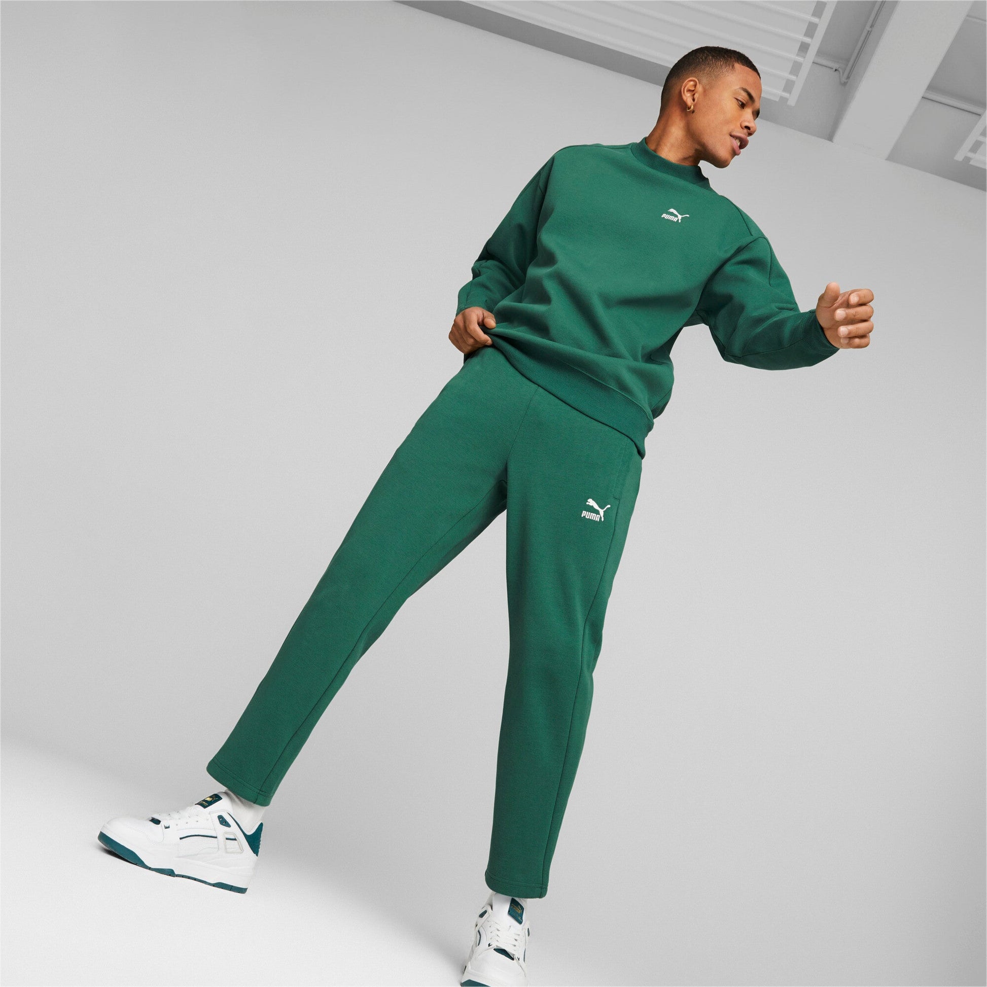 T7 Track Pants DK - M / Vine - PUMA Apparel THE MIX