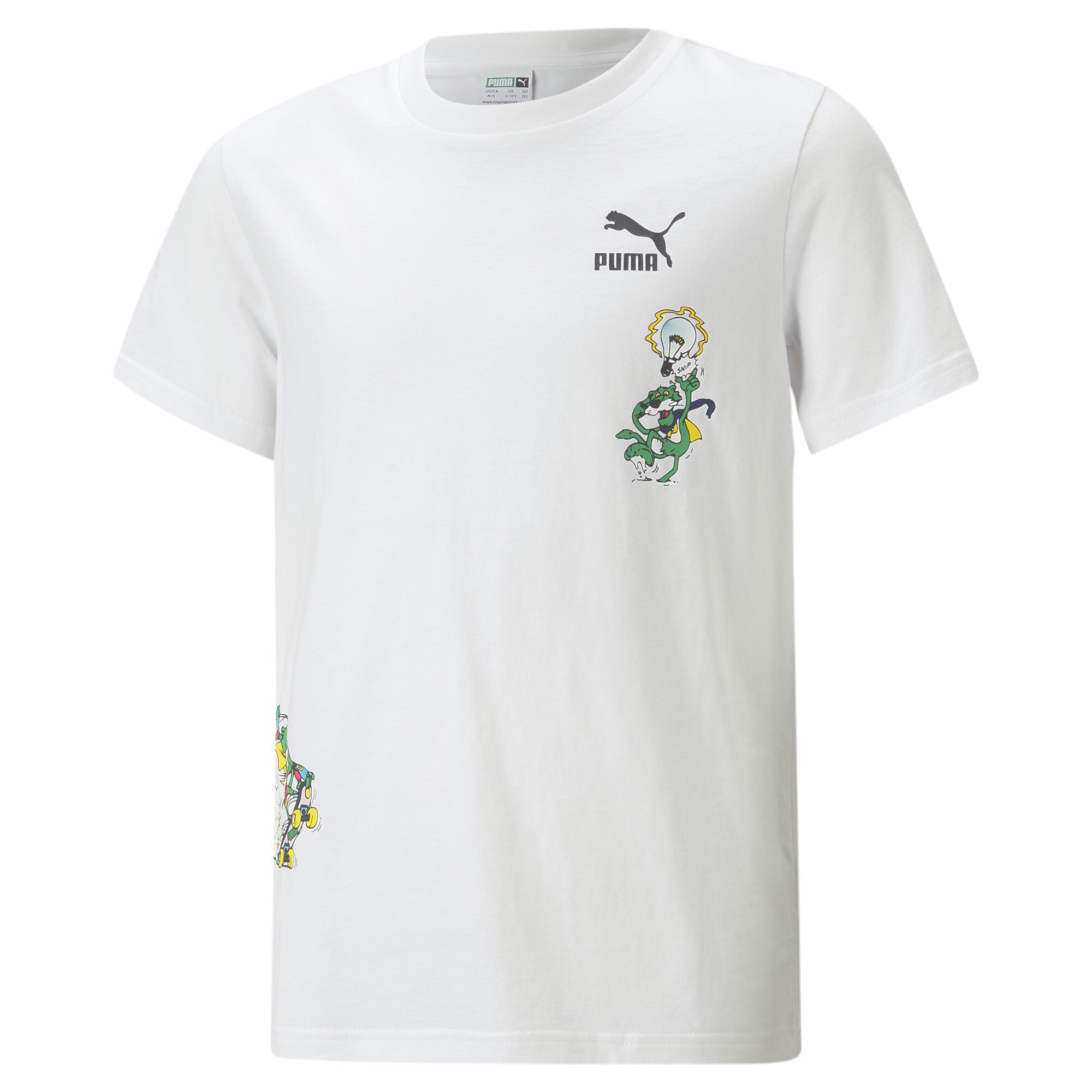 CLASSICS SUPER PUMA Tee B - 116 / PUMA White - PUMA Apparel THE MIX