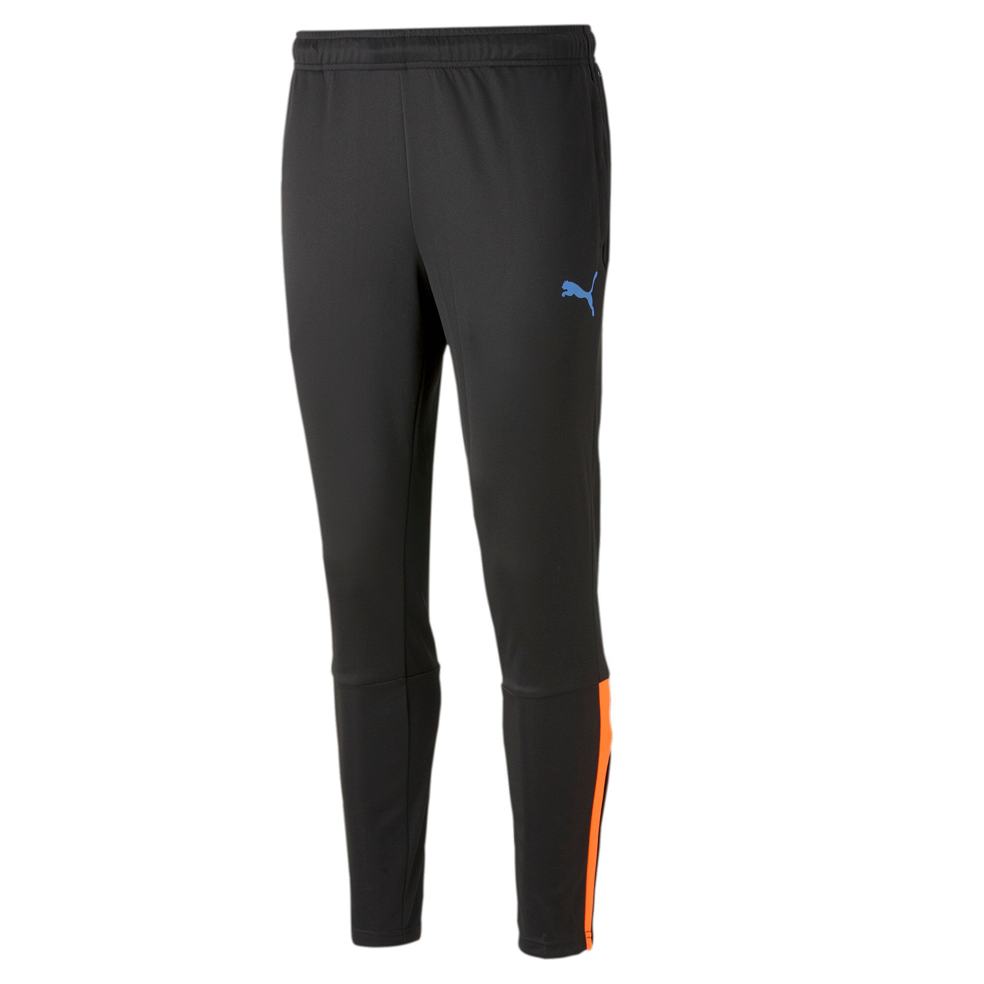 teamLIGA Training Pants - S / PUMA Black-Blue Glimmer - PUMA Knitted Pants THE MIX