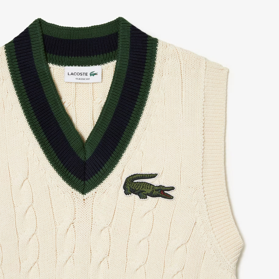 Lacoste sale knit sweater