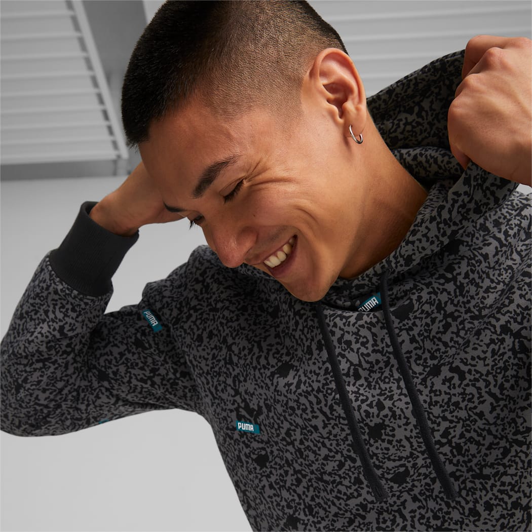 Brand Love All Over Print Men's Hoodie - PUMA Hoodie THE MIX