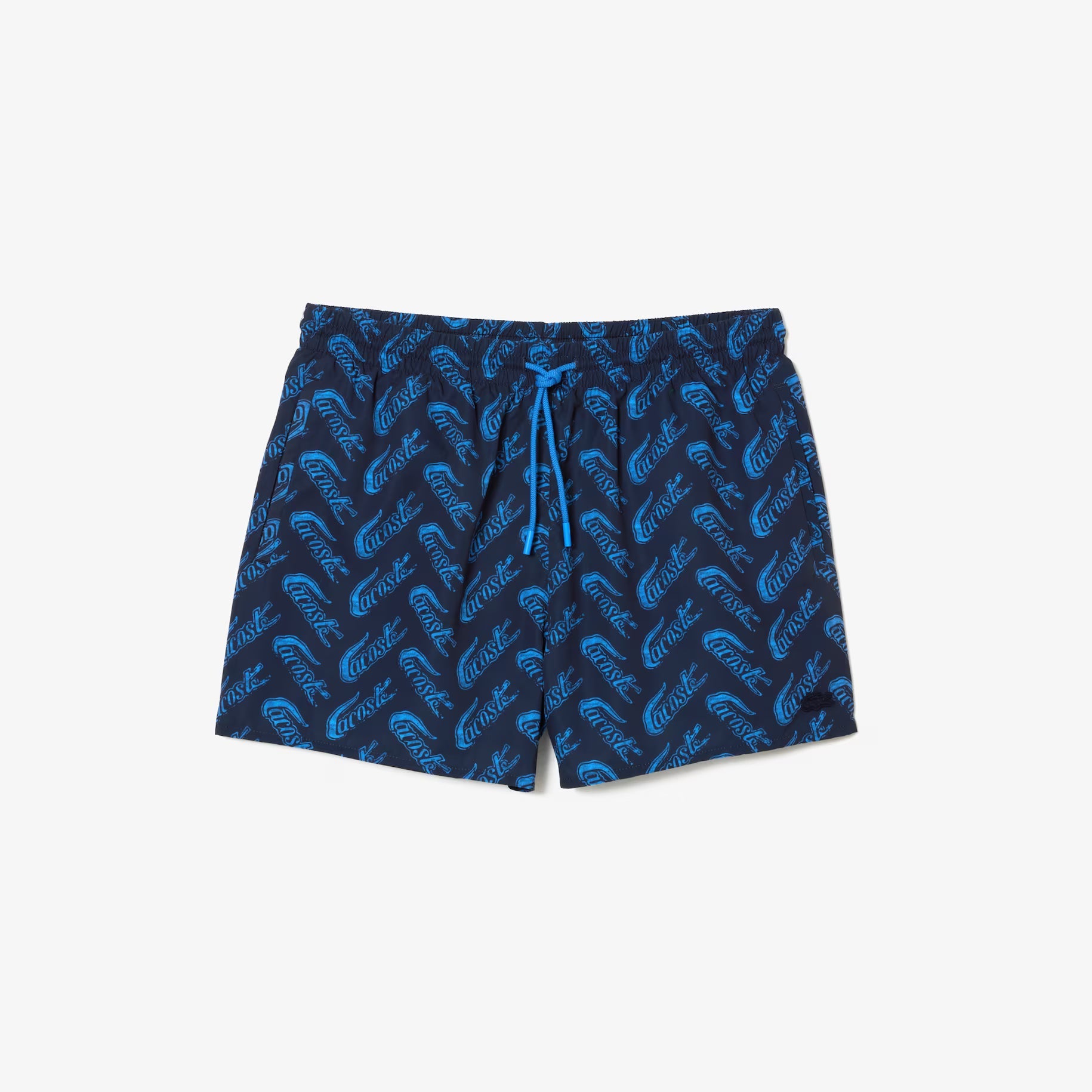 Men’s Lacoste Recycled Polyester Print Swim Trunks - Lacoste SWIM THE MIX