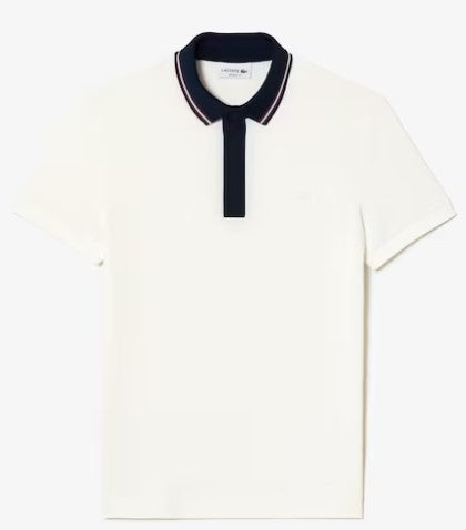 Lacoste Smart Paris Regular Fit Contrast Neck Polo Shirt - Lacoste Apparel THE MIX