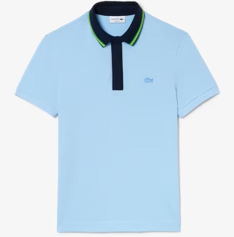 Lacoste Smart Paris Regular Fit Contrast Neck Polo Shirt - Lacoste Apparel THE MIX