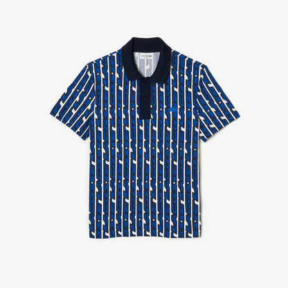 Lacoste Movement Polo Shirt Two-tone Printed