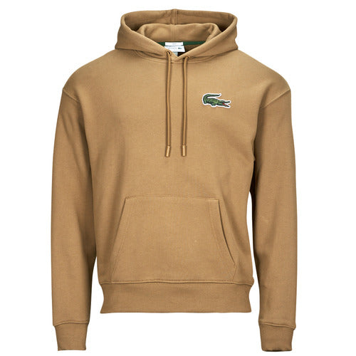 Lacoste Loose Fit Jogger Hoodie - L / SIX / Brown - Lacoste Apparel THE MIX