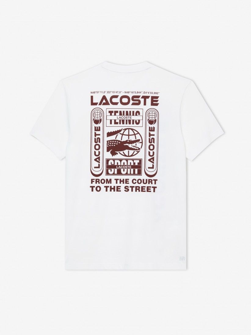 Lacoste Tennis X Daniil Medvedev Regular Fit T-shirt - Lacoste Apparel THE MIX