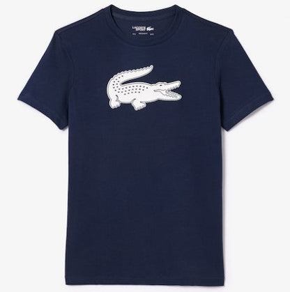 Lacoste Men's Sport 3D Print Crocodile Breathable Jersey T-shirt