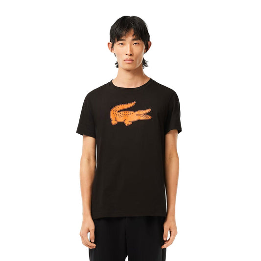 Lacoste Men's Sport 3D Print Crocodile Breathable Jersey T-shirt