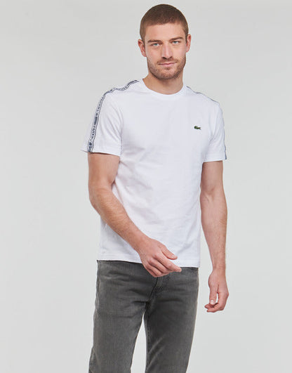 Lacoste Men's Regular Fit Logo Stripe T-shirt