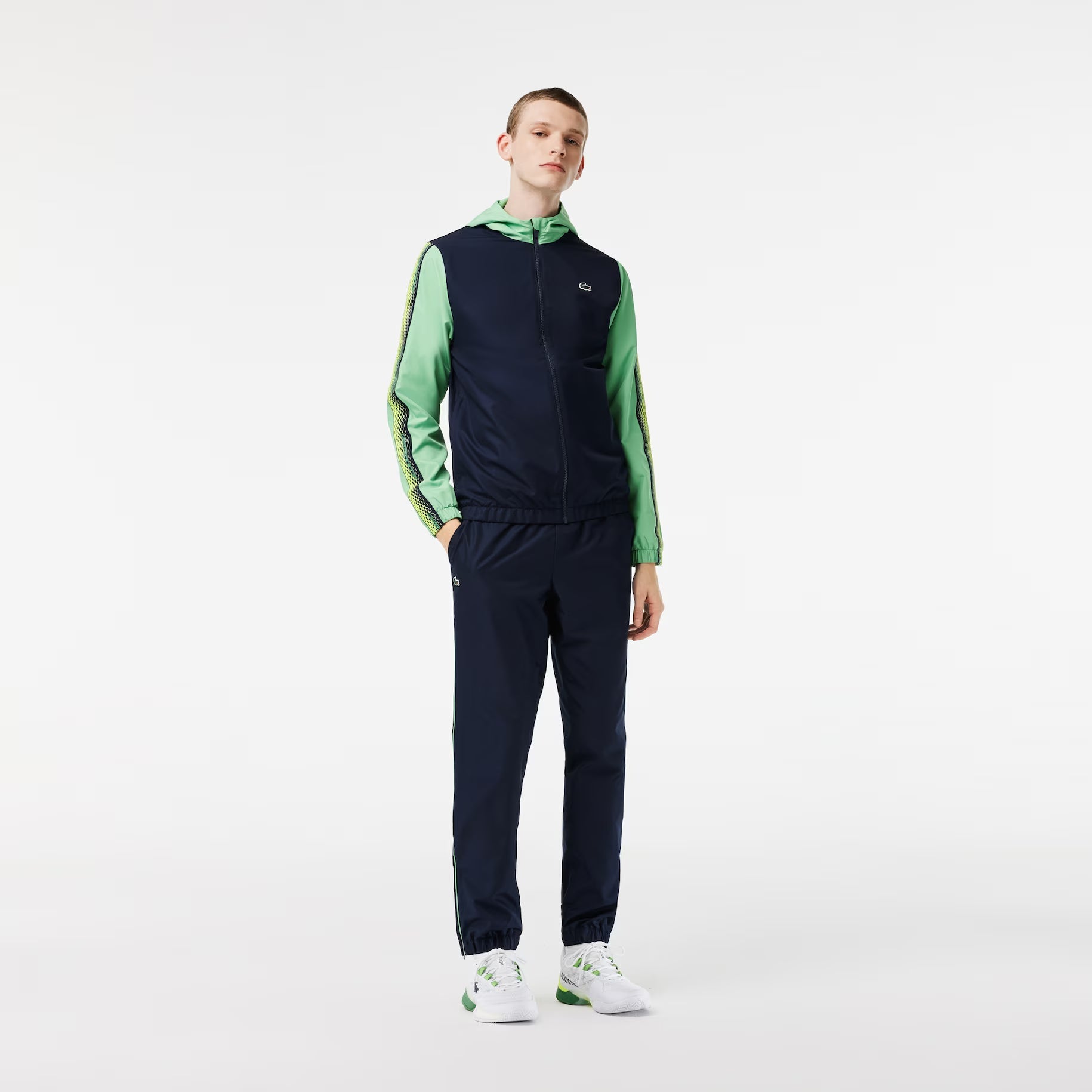 Men’s Lacoste Tennis Regular Fit Jogger Set - Lacoste TRACKSUIT THE MIX