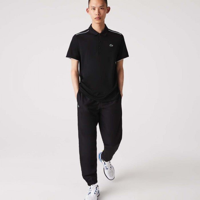 Lacoste Men's Sport Lightweight Fabric Tracksuit Trousers - L / 031 / Black - Lacoste Apparel THE MIX