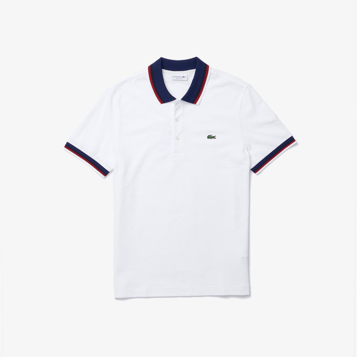Lacoste Regular Fit Polo Shirt With Contrasting Collar