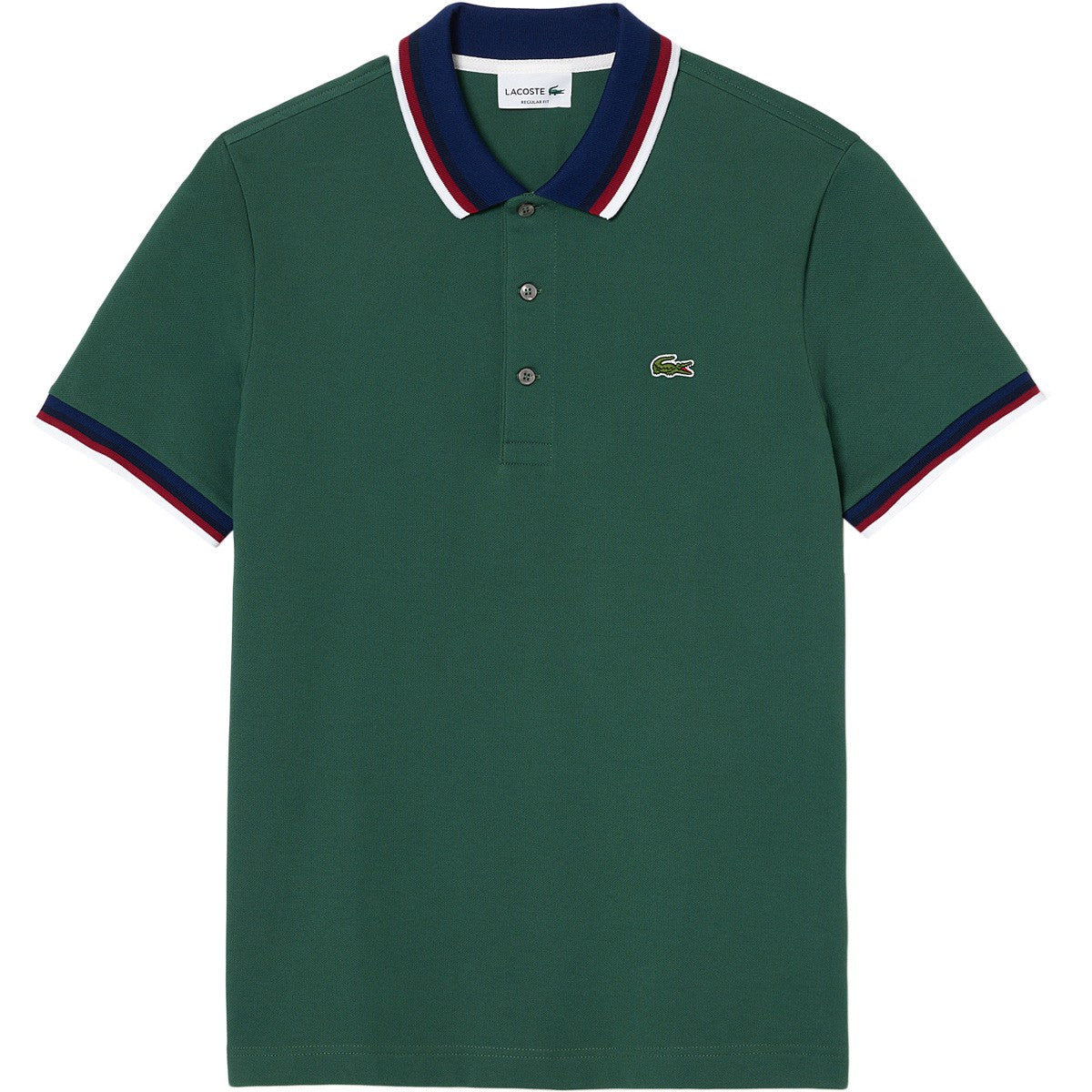 Lacoste Regular Fit Polo Shirt With Contrasting Collar - Lacoste Apparel THE MIX